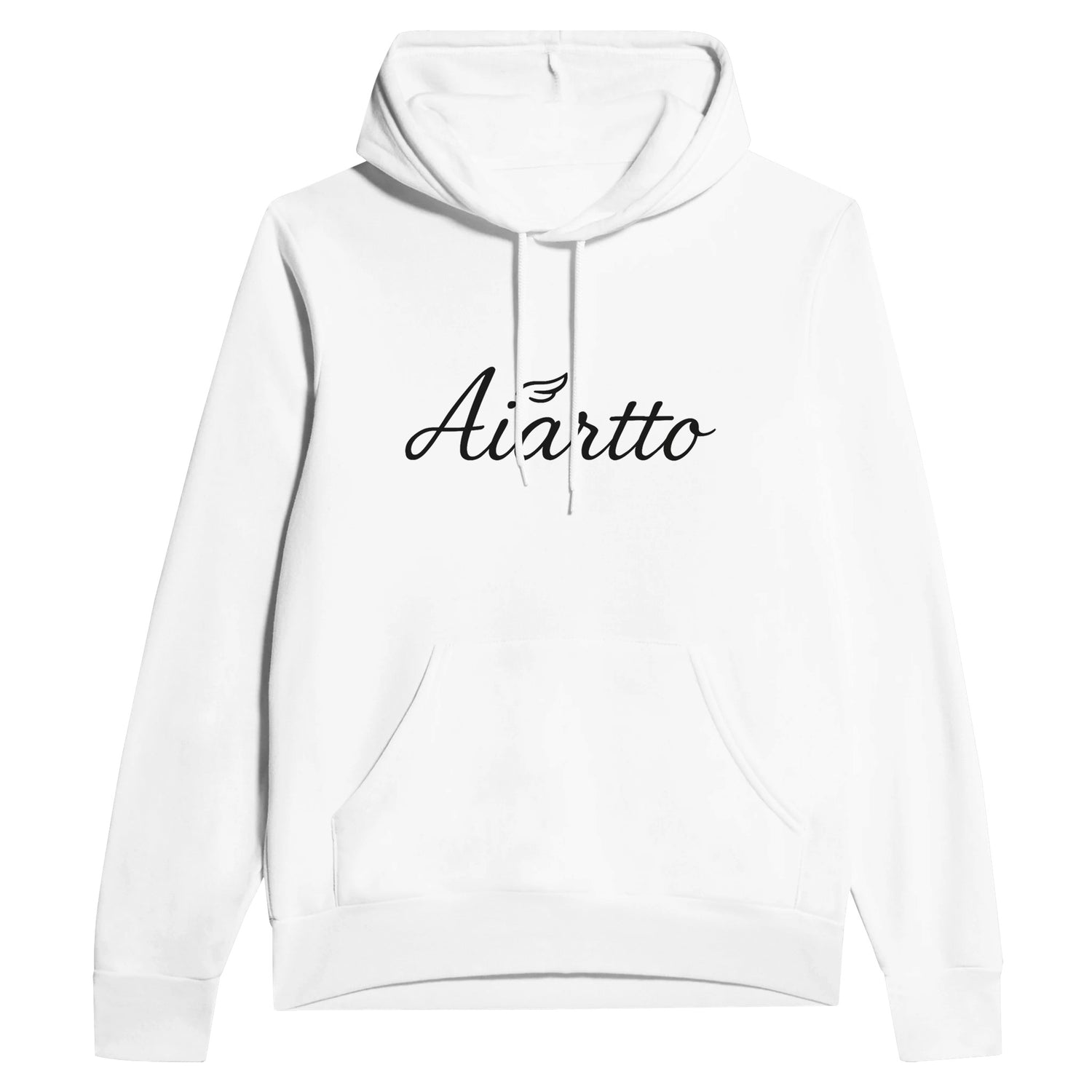 Aiartto Logo Hoodie, branded fan product supporting a Nordic art brand